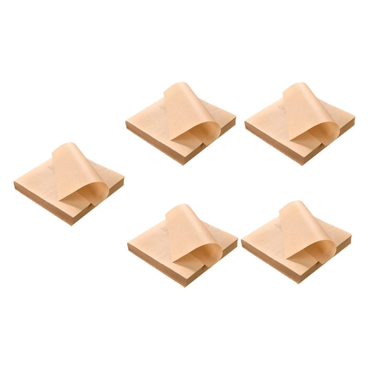 Carta Assorbente per Fritti 500 Fogli Kraft Gialla