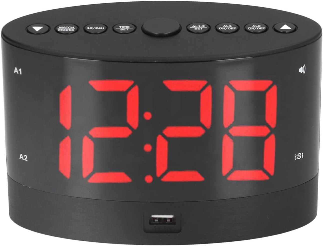 Automatic Alarm Clock , LED Display Alarm Clock Preset