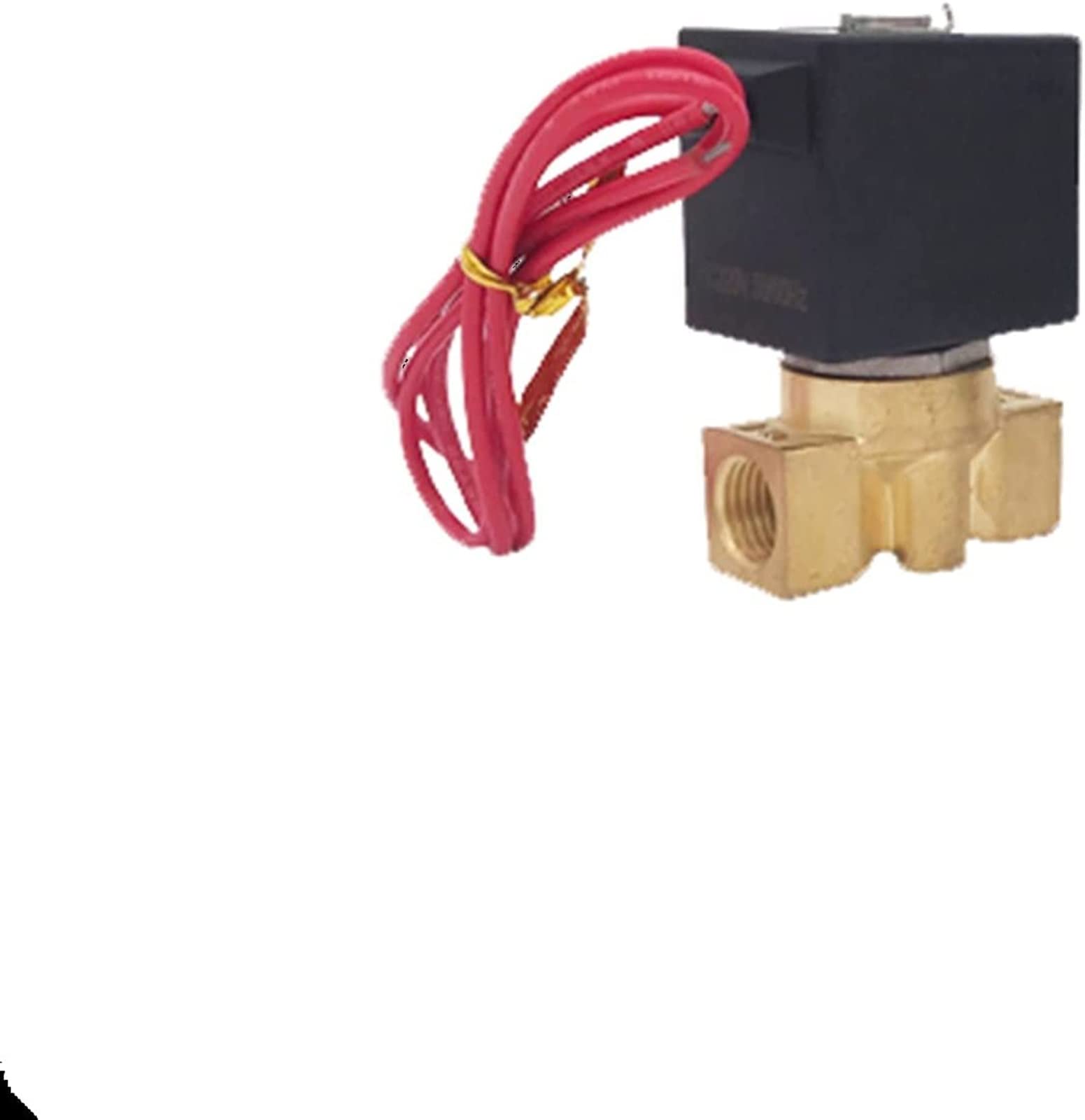 Électrovanne basse pression G1/4 en laiton évite les blocages de fluide 12V 24V 220V