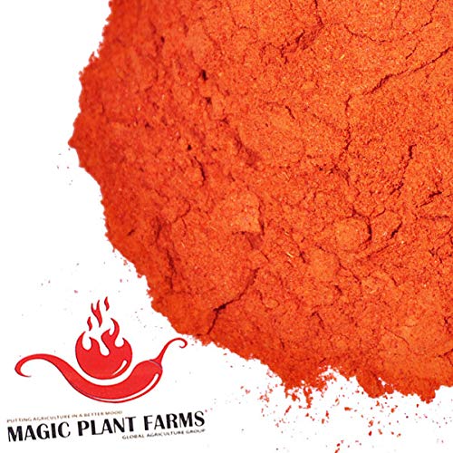 Miniatura 2 de Magic Plant - Pimienta serrana roja en polvo de chile molido fino a granel  Grapa en especias y sabores mexicanos y latinoamericanos  Calor medio