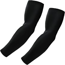 Eaxgo Arm Cover, Men's, UV Protection, UPF50+ Certified, Instantly Cools, Firm Coverage, UV Care, Arm Sleeves, Arm Cover, Sun Protection, Breathable, Smooth, Plain, Sweat Absorbent, Anti-slip