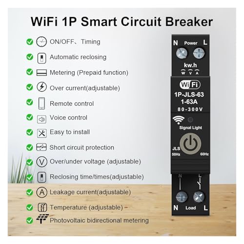 Disyuntor inteligente WiFi 1P 63A: la solución para reducir tu factura de la luz 5