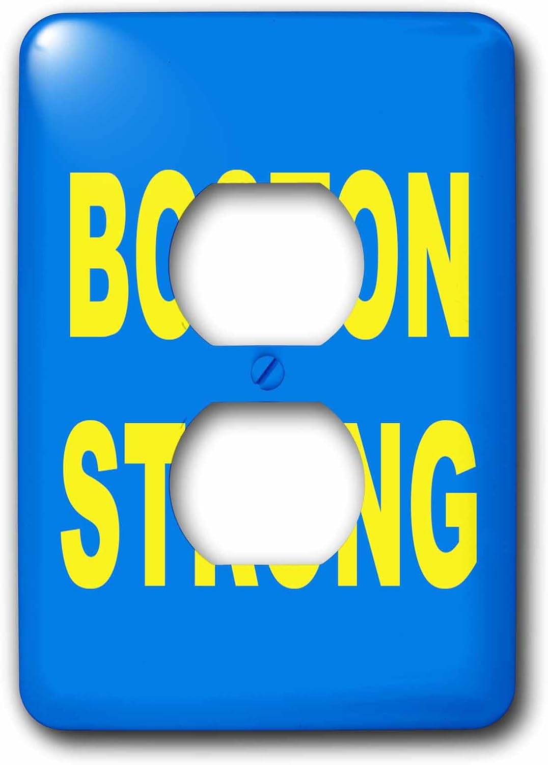 3dRose EvaDane - Quotes - Boston Strong 2 plug outlet cover