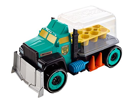 Matchbox Mattel DML57 - Spielzeugfahrzeug (Mehrfarbig, LKW,, Grow Pro Truck, ab 3 Jahren, Thailand)