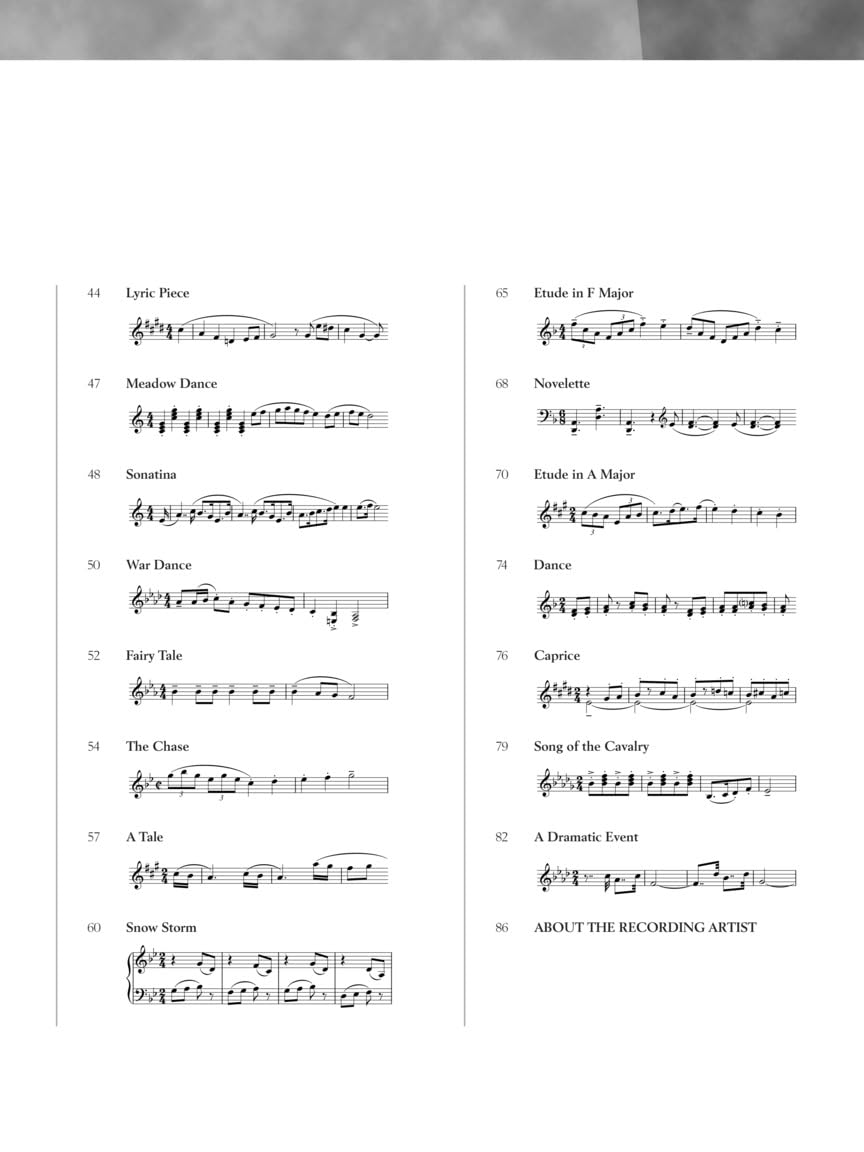 Dmitri Kabalevsky - Thirty Pieces for Children, Op. 27 - Book with Online Media with Recordings of Performances Schirmer Performance Editions