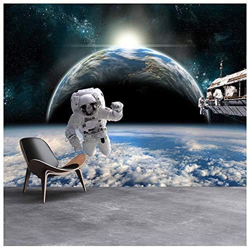 azutura Astronaut & Planet Earth Wall Mural Wallpaper available in 8 Sizes Digital