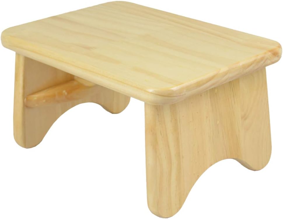 WeiLuShop Low stool coffee table stool children small bench wood all solid wood stool square stool foot small wooden bench bathroom stool (Size : 28x25x25cm)