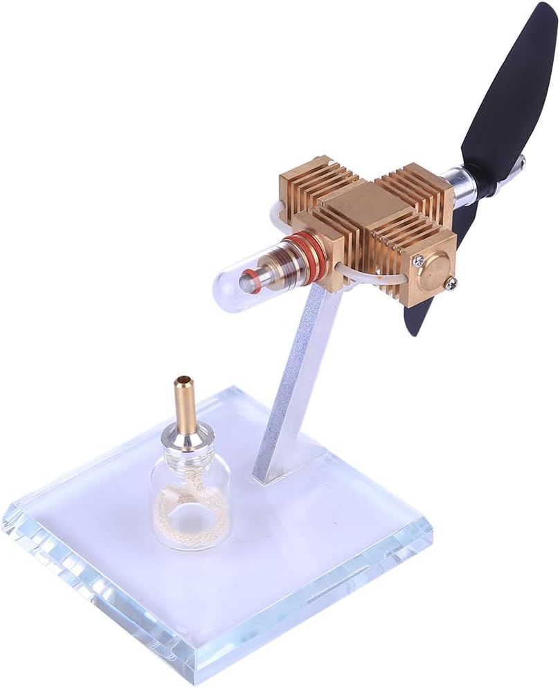 Aetheria Stirling Engine Propeller Aircraft Head Shape Physics Engine for Adults