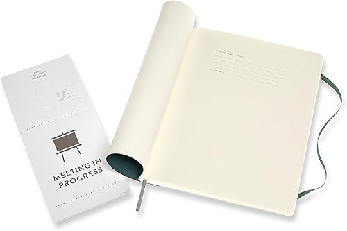 Miniatura 3 de Moleskine PRO - Cuaderno de tapa suave, XL (7.5 x 9.5 pulgadas), planificación profesional de proyectos, verde bosque, 192 páginas