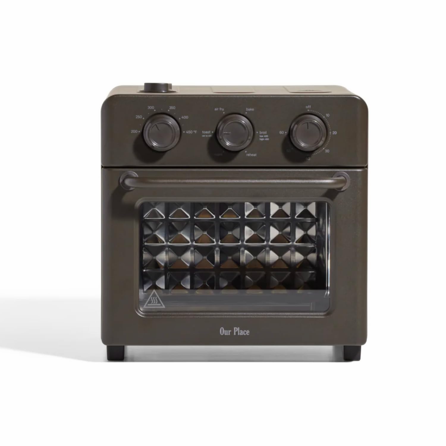 Our Place Wonder Oven | 6-in-1 Air Fryer & Toaster Oven with Steam Infusion | Compact, Countertop Friendly, Fast Preheat, Multifunctional | Air Fry, Toast, Roast, Bake, Reheat & Broil | Char