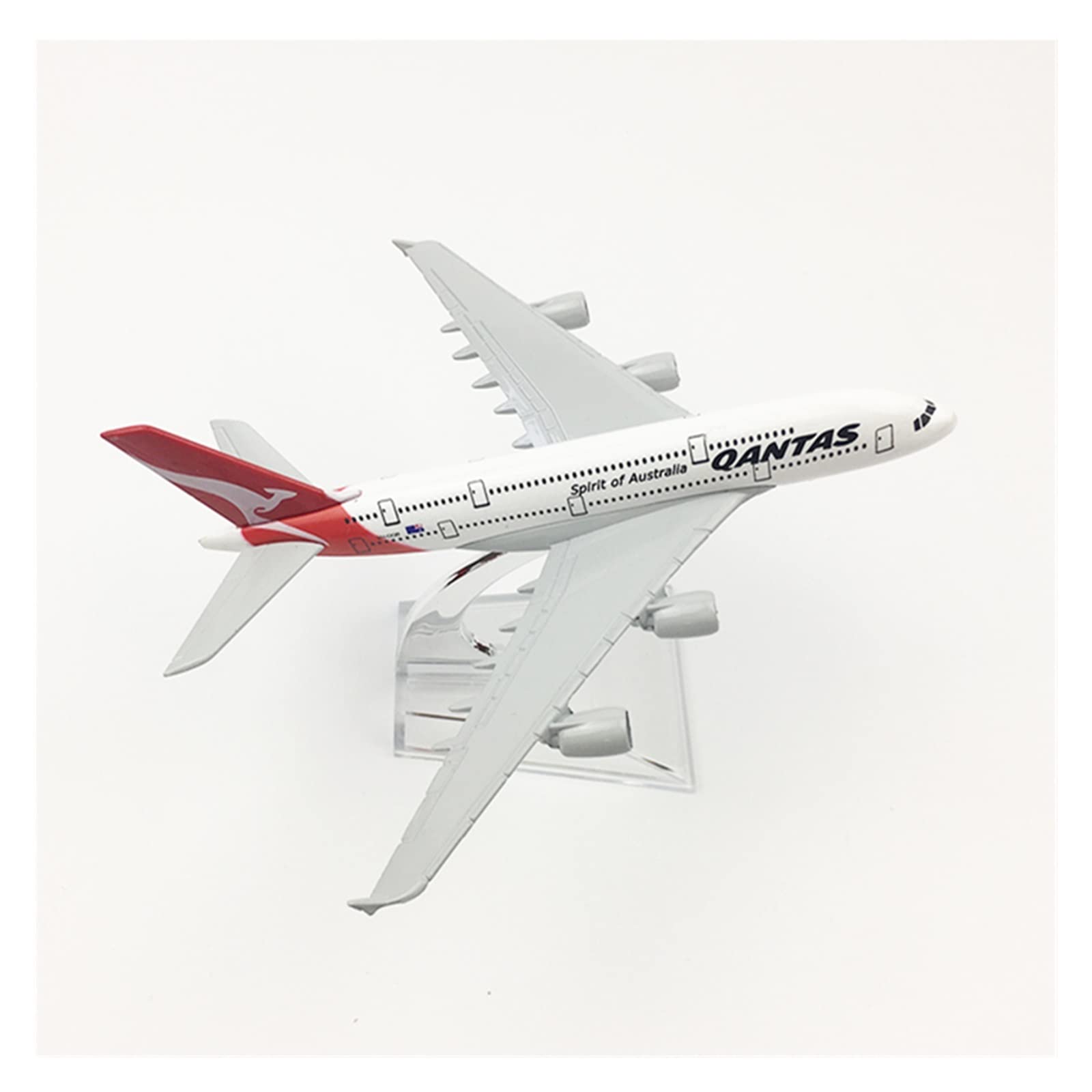 Vantor ZWCHGJ 16cm pasuje do Airbus A380 lotnictwo stop metali model samolotu ozdoba prezent kolekcjonerski zestaw Hobby Playgame