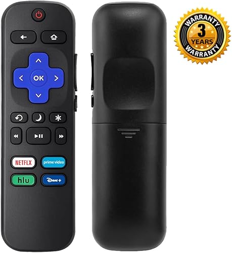 Miniatura 5 de 2 unidades de control remoto de repuesto compatibles con Roku TV, ajuste remoto universal para televisores inteligentes