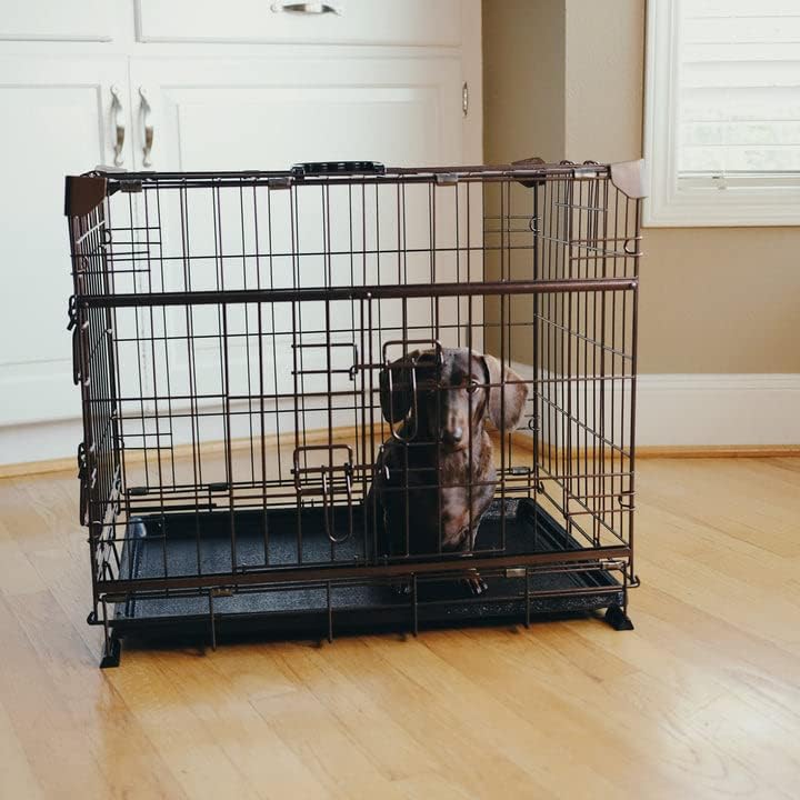 Lucky Dog Dwell Series Sliding Door Dog Crate 30