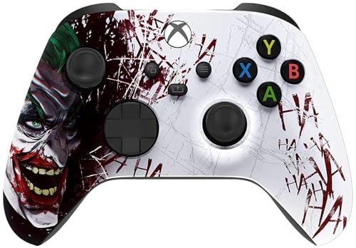 Image of Custom Controllerzz Wireless Controller for Microsoft Xbox Series X /S & Xbox One - Custom Soft Touch Feel - Custom Xbox Series X /S Controller (X /S Jokester)