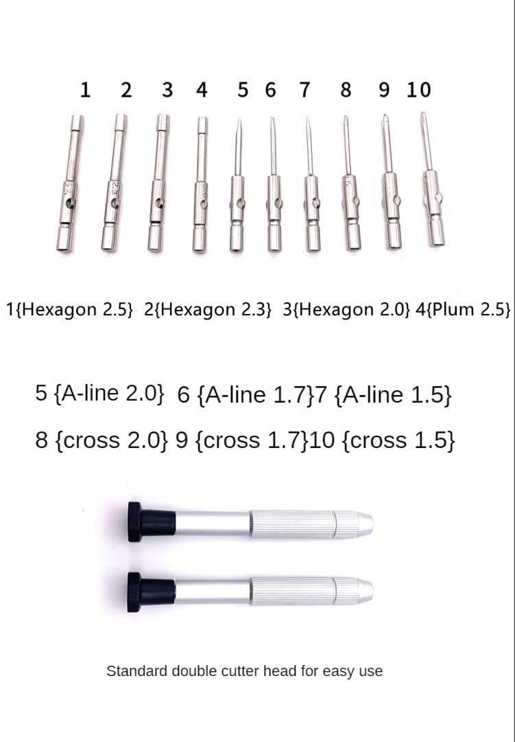 Kit di Riparazione per Occhiali Accessori per Occhiali Multifunzione Kit di Riparazione Set di cacciaviti per Occhiali Strumento Piccolo cacciavite