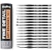 Nicpro New Micro Detail Paint Brush Set,16 Professional Miniature Fine Detail Brushes for Watercolor Oil Acrylic,Craft Models Rock Painting & Paint by Number