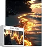 Puzzle para Adultos 3000 Piezas, Rompecabezas Jigsaw Sueño Colorido Puzzles de Madera, Desafío for Adults Entretenimiento Creativo 3000 Piezas Juego Educativo, Desafío, Home Décor Regalo Playa H-7341