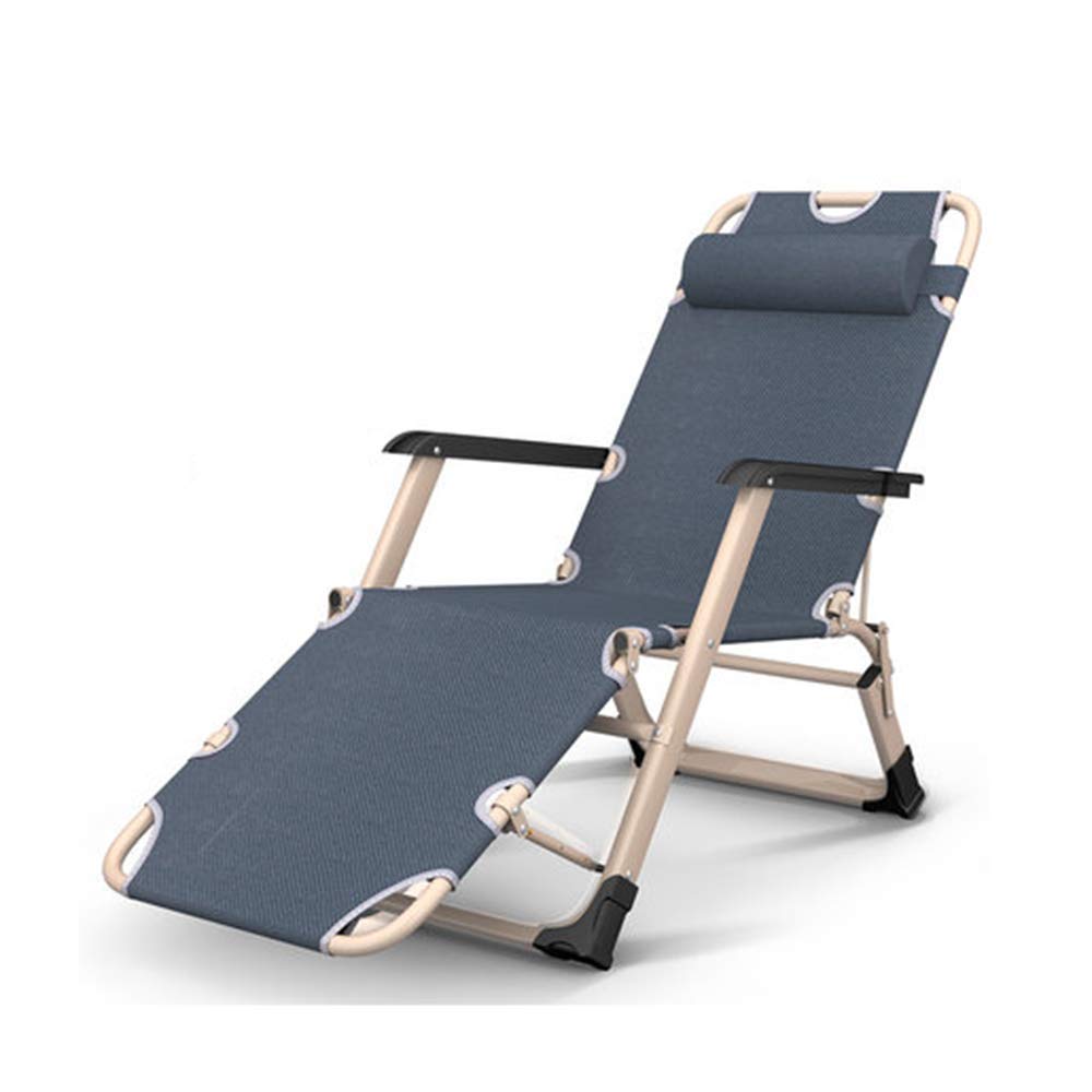 Coussin de chaise longue gris épais rembourré pour bain de soleil de jardin