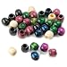 Darice 110 Piece Wood Pony Beads, 11 by 12", Fashion