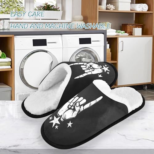 Boccsty Christmas Spa Slippers Halloween House Slipper Indoor Outdoor Non-Slip Home Shoes for Men Woman M-L3