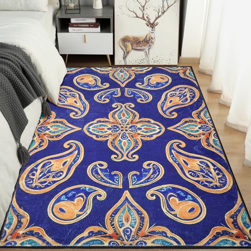 Tapis salon vintage lavable pour en finir avec les taches - 8