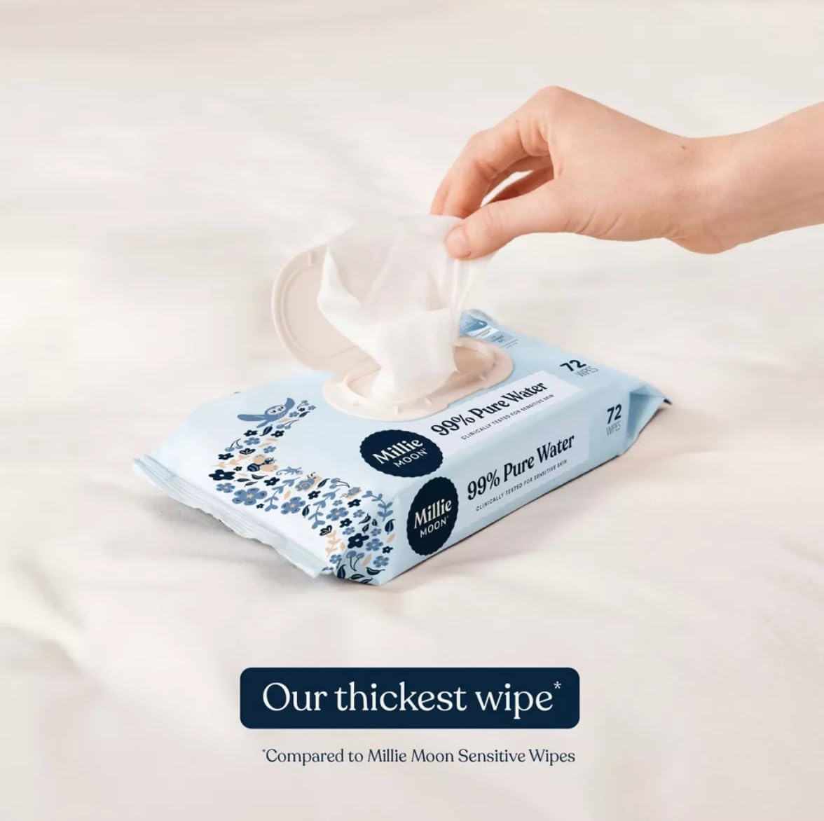 Millie Moon 99% Pure Wipes ~ 1080ct