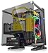 Thermaltake Core P1 Tempered Glass Edition Mini ITX Open Frame Panoramic Viewing Tt LCS Certified Gaming Computer Case CA-1H9-00T1WN-00, Black