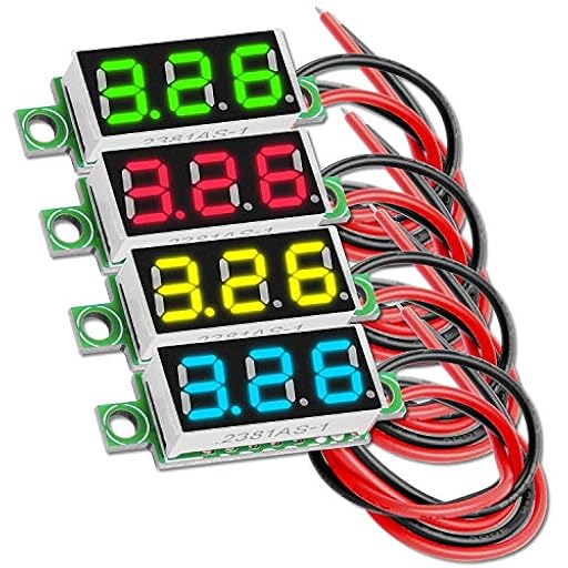 AZDelivery 0.28 Pulgadas Mini Voltimetro Digital con Pantalla LED de 7 Segmentos 2,5V - 30V, Pantalla de Voltaje, Modulo Medicion de Voltaje con E-Book Incluido! | Ya disponible en tu tienda friki favorita! En mundofriki.es! AZDelivery 0.28 Pulgadas Mini Voltimetro Digital con Pantalla LED de 7 Segmentos 2,5V - 30V, Pantalla de Voltaje, Modulo Medicion de Voltaje con E-Book Incluido! | Ya disponible en tu tienda friki favorita! En mundofriki.es!