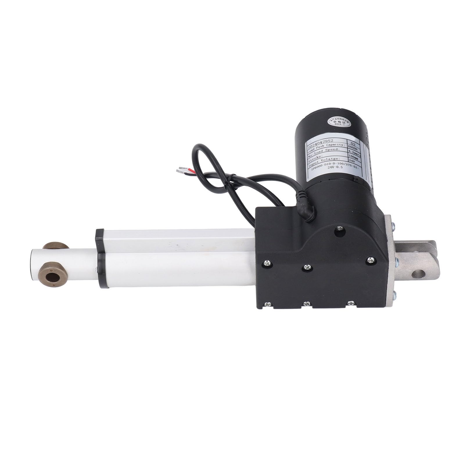 Heavy Duty Linear Actuator, Electric Linear Actuator Versatile 4.5mms Speed DC24V with End Limit Switch for Catering