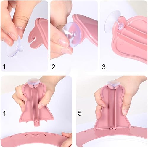 Miniatura 7 de B Baosity Accesorios de punto giratorios a mano con taburete para pies, rejilla de alambre y tejido, puede tejer bufandas, sombreros, calcetines