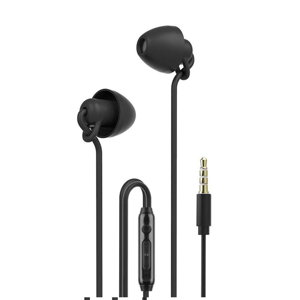 Hitage Earphones HB-726 Headphones Earplugs Headset High Definition Sound Deep Extra Bass Wired Earphone with in-line Mic Wide Compatibility Tangle Free Cable (Black) (B09B2SLF1N) Amazon Price History, Amazon Price Tracker