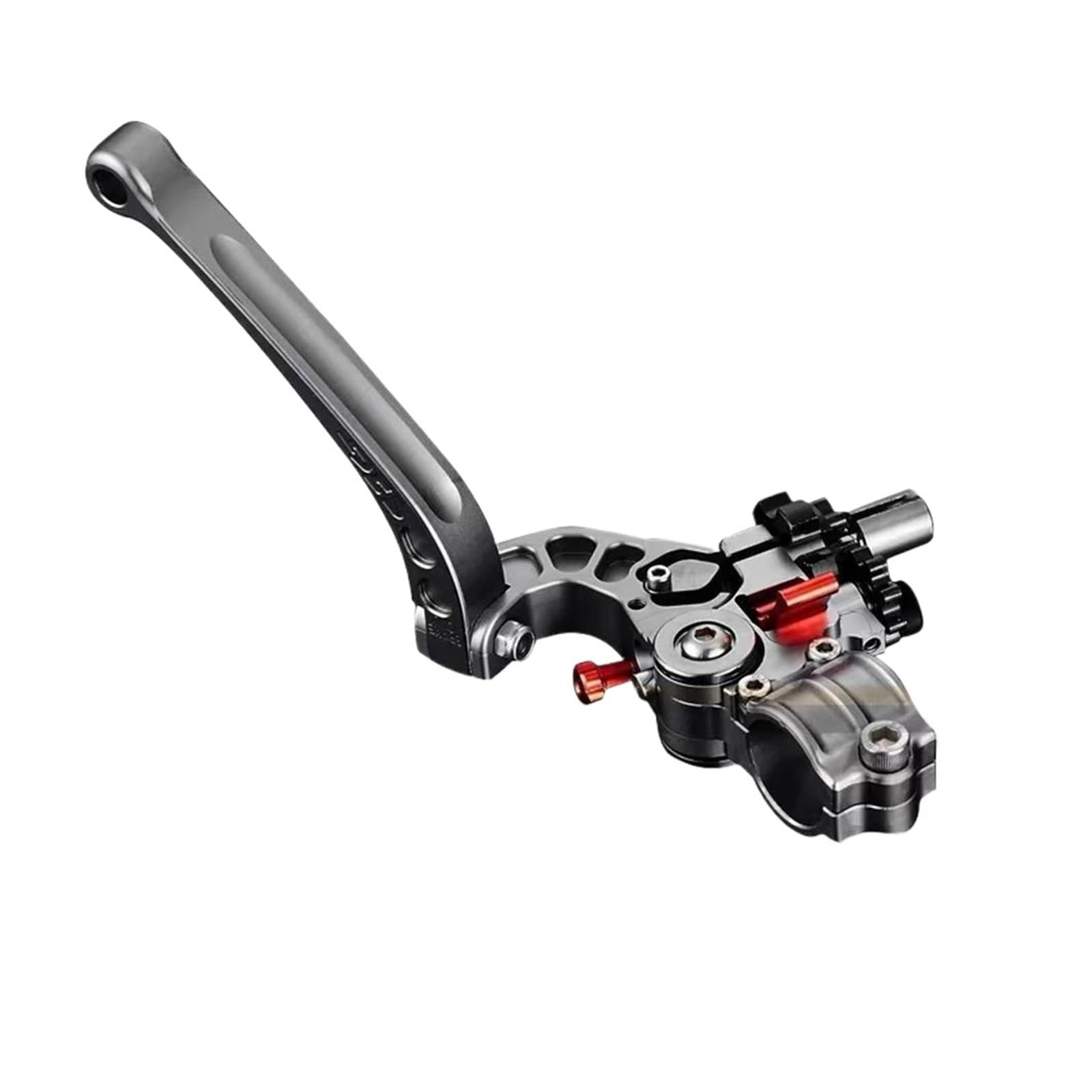 KVKQMLFEAW Motorbike Hand Levers Universal Motorcycle 7/8" 22mm Adjustable Folded Handle Handlebar Cable Clutch Lever Handlebar Brake Lever(4)