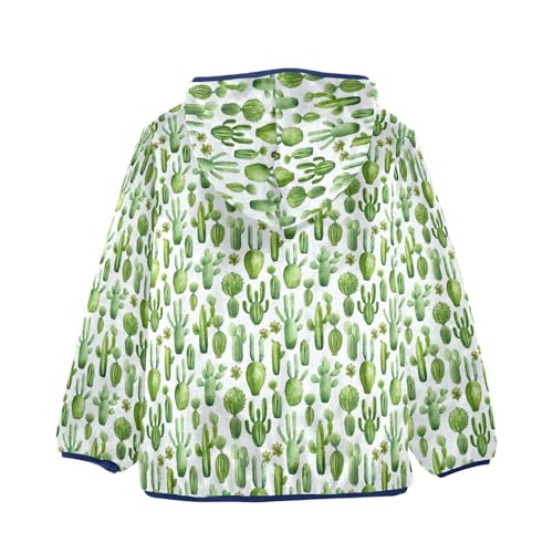 Cactus Boys Fleece Coat,Children's Zip-Up Hoodie Jacket,Baby Warm Fashion Outerwear 3-10T,A1133012