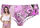 Southern Sisters Hunting Pink Camo Boy Short Panties Underwear For Women (Medium)