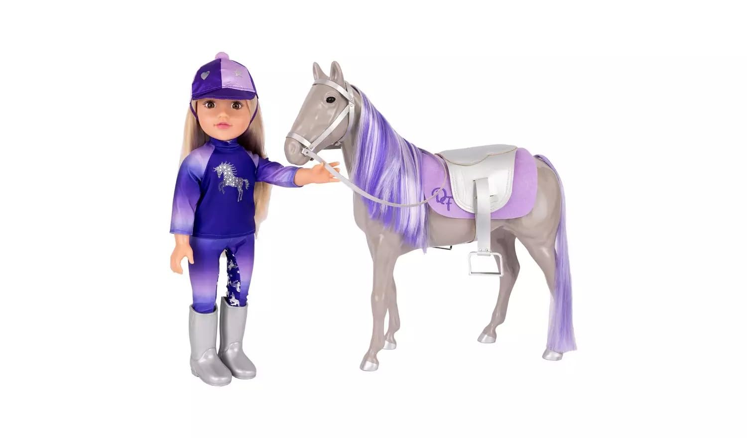 DA 18 Inch Dolls Horse & Riding Outfit