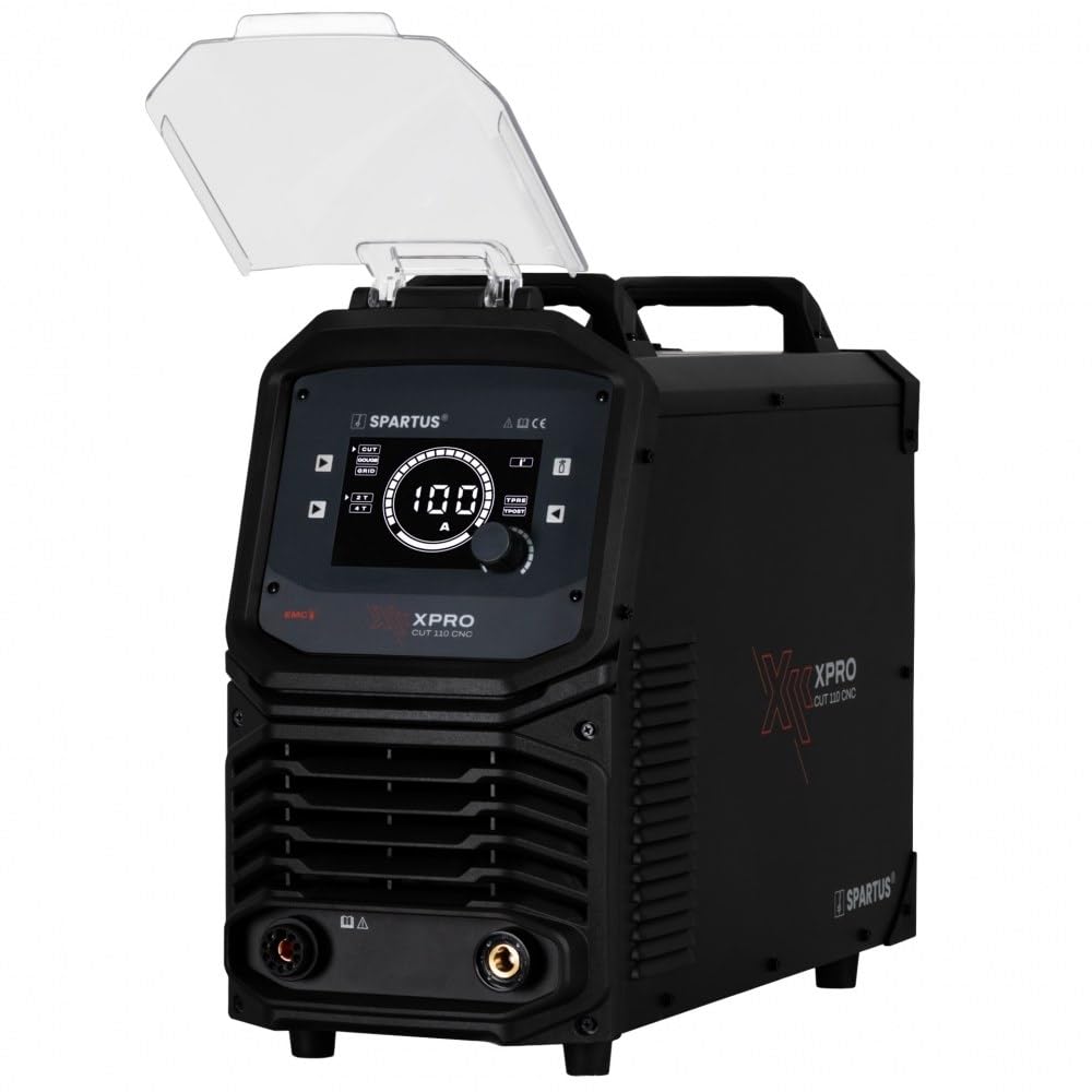 Plasmaschneider 400V Inverter Spartus XPro CUT 110CNC Pilotzündung 100A ohne HF, CNC Plasma Cutter max. 55mm Schnittstärke, Industrie Plasmaschneidegerät - Bestschweissen.de