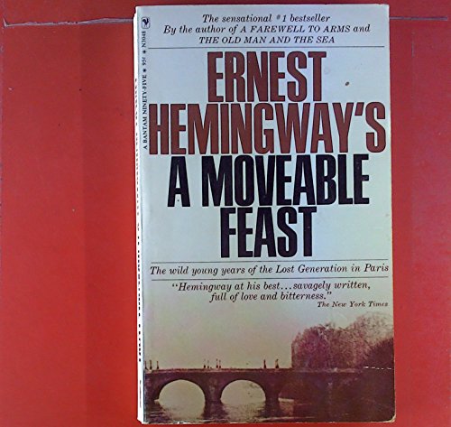 Ernest Hemingway's A Moveable Feast B0007H3M8S Book Cover