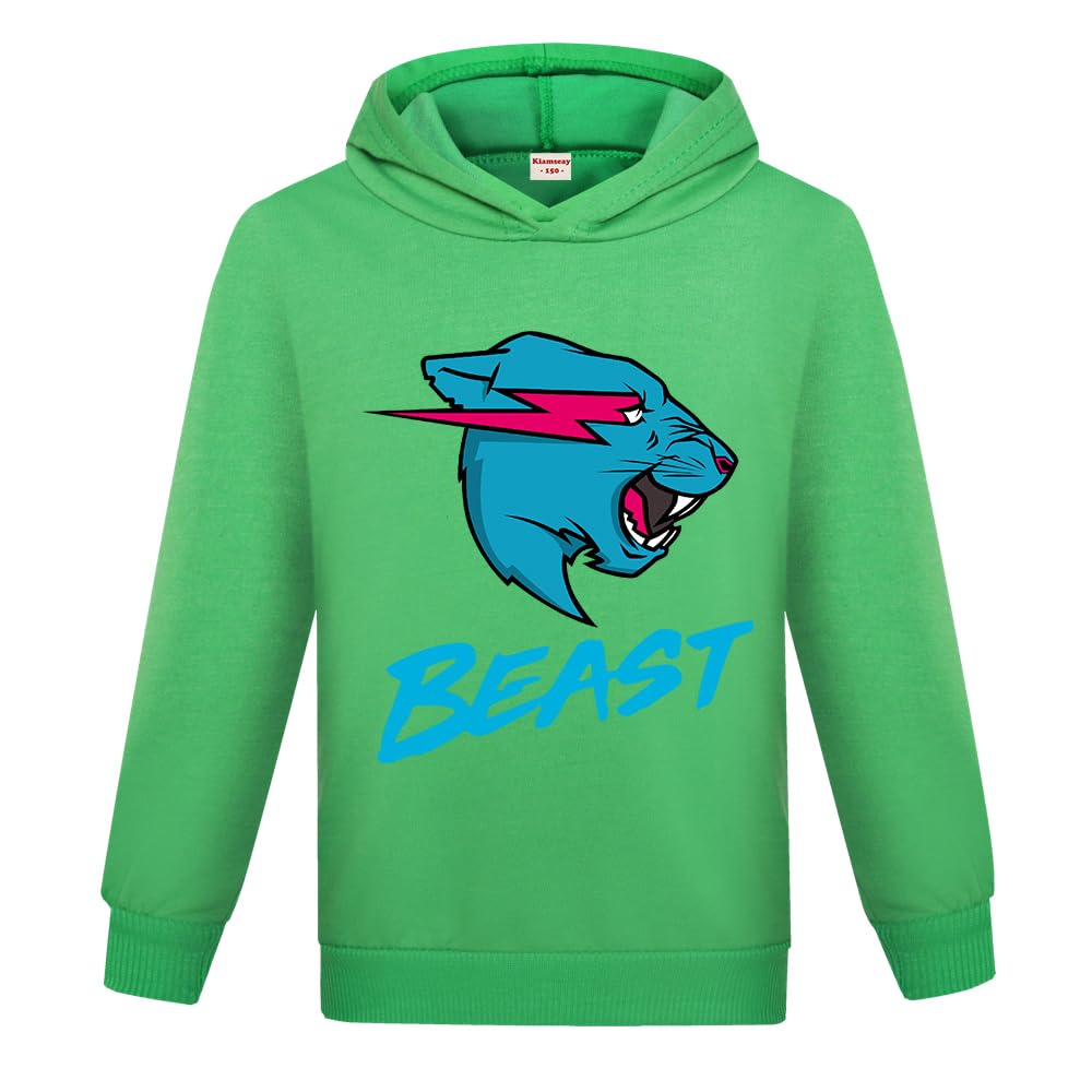 KiamseayFamous YouTube Gamer Boys Girls Jumper Lightning Cats Hoodie Cotton Sweatshirts Kids Tops