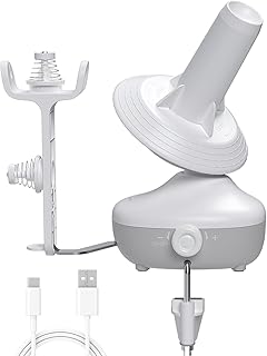 Electric Yarn Winder with Stepless Speed (White)