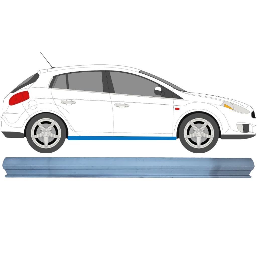 Reparaturblech Schweller für Fiat Bravo II 2007-2014 / Links = Rechts