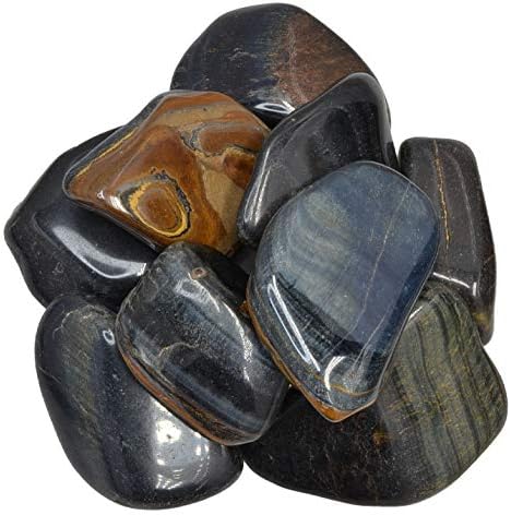 Hypnotic Gems Materials: 5 lbs Fine Line Agate Tumbled Stones from Africa - X Large - 1.5" to 2.25" - Polished Rocks and Gemstones for Art, Crafts, Fountains, Crystal Healing and More!
