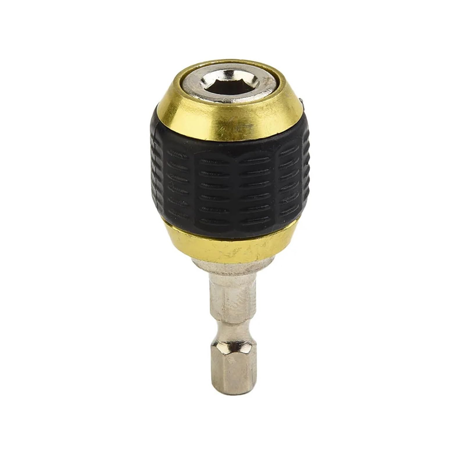 1 unids Hex Shank Biela 50mm Keyless Drill Chuck Driver Convertidor Rápido Convertidor Drill Bit Holder Drill Chuck Adapter Tools