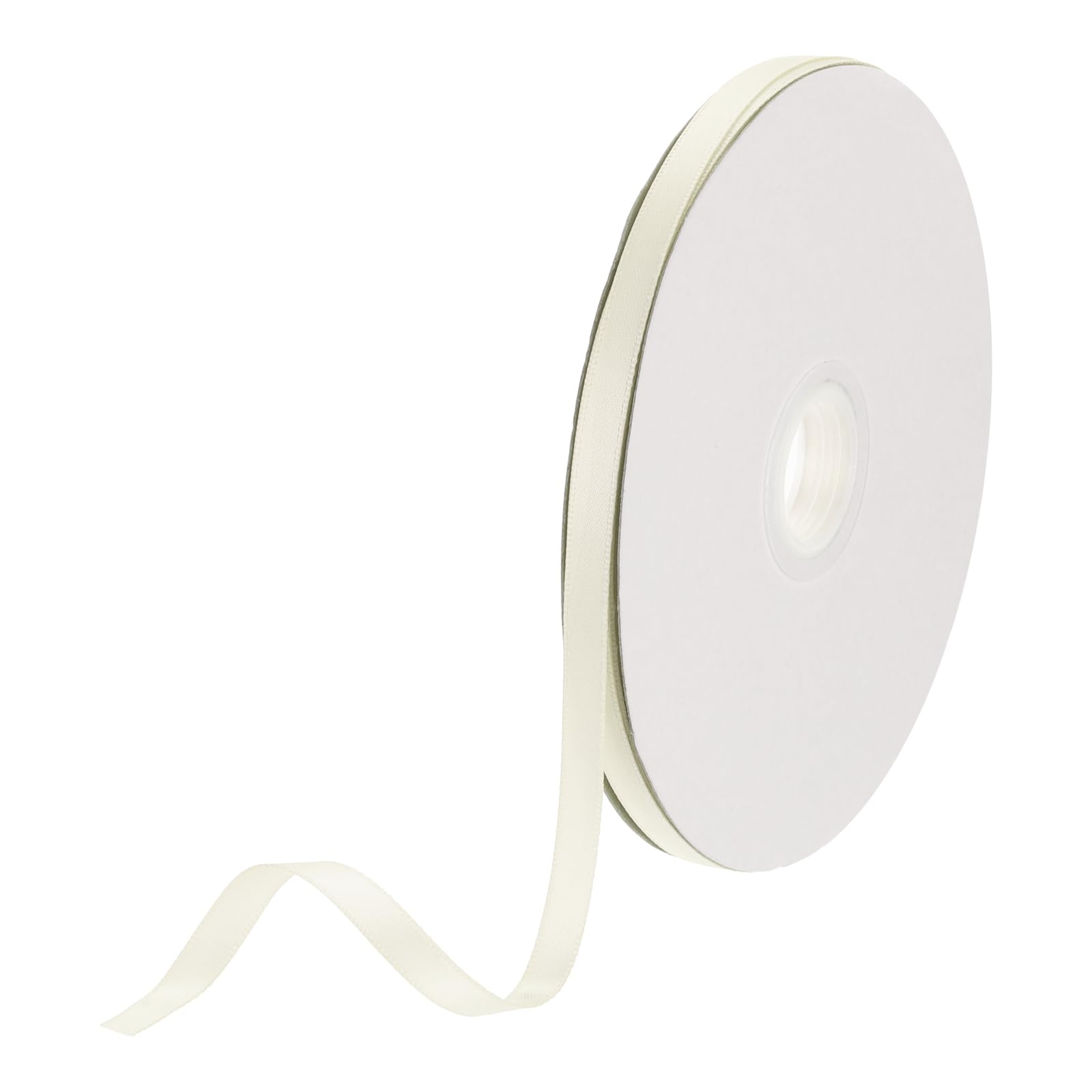 Ruban Satin 15mm Double Face - 46m Rouge Foncé - Pour Emballage Cadeaux, Bouquets Fleurs Et Créations DIY