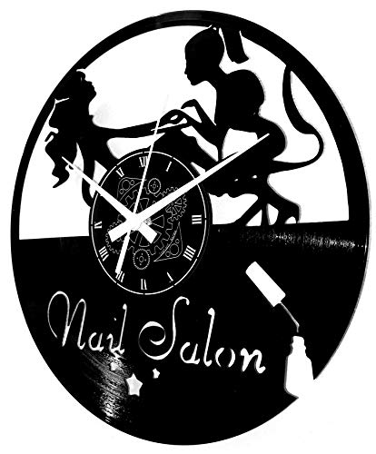 Horloge Murale Vinyle Décorations Maison Salon Bureau Originale - 6