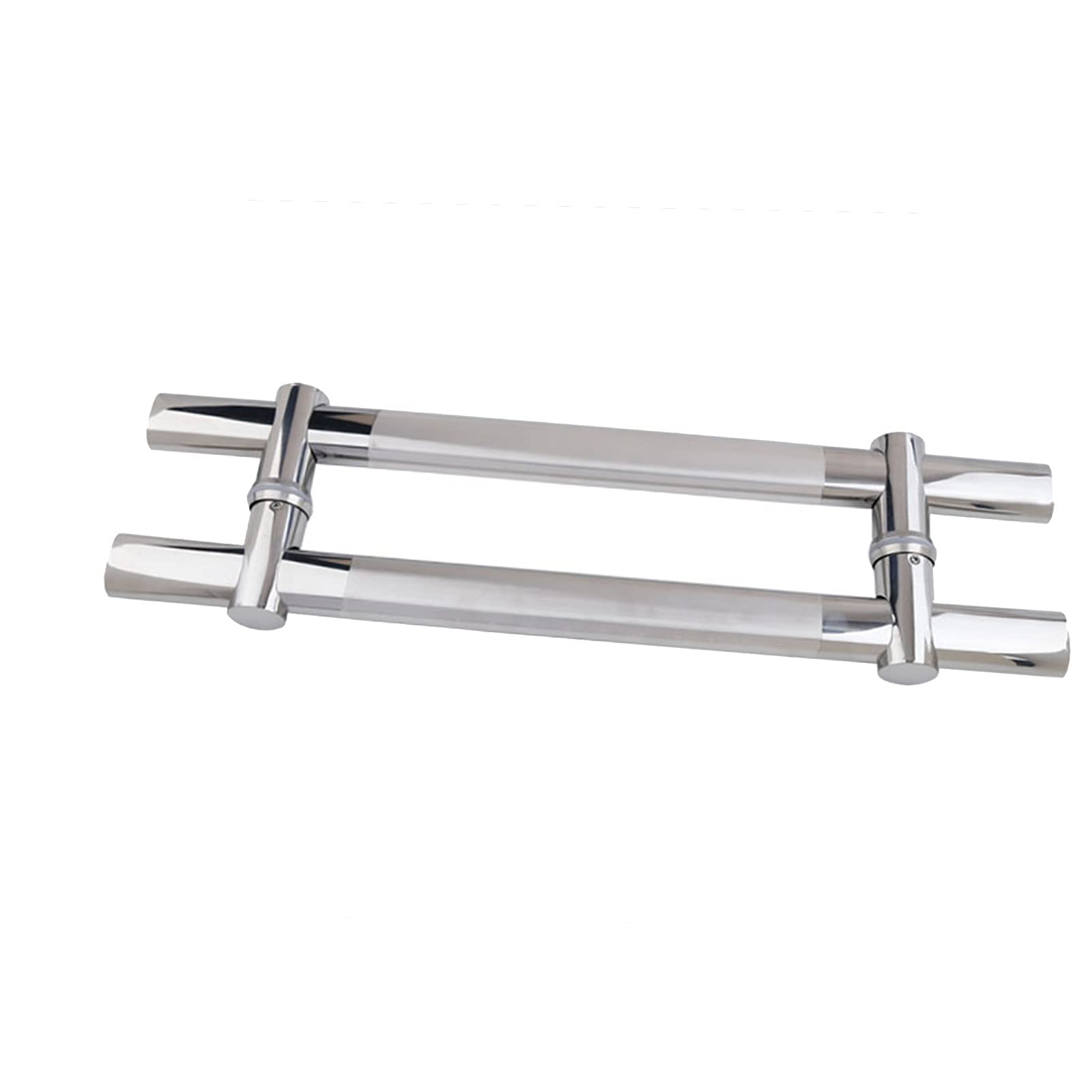 Poignée de porte de douche en acier inoxydable 800mm : barres de remplacement push-pull rigides