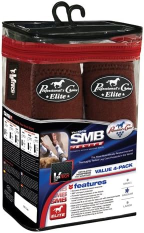 Professionals Choice Equine Sports Medicine Ventech Elite Leg Boot Value Pack, Set of 4