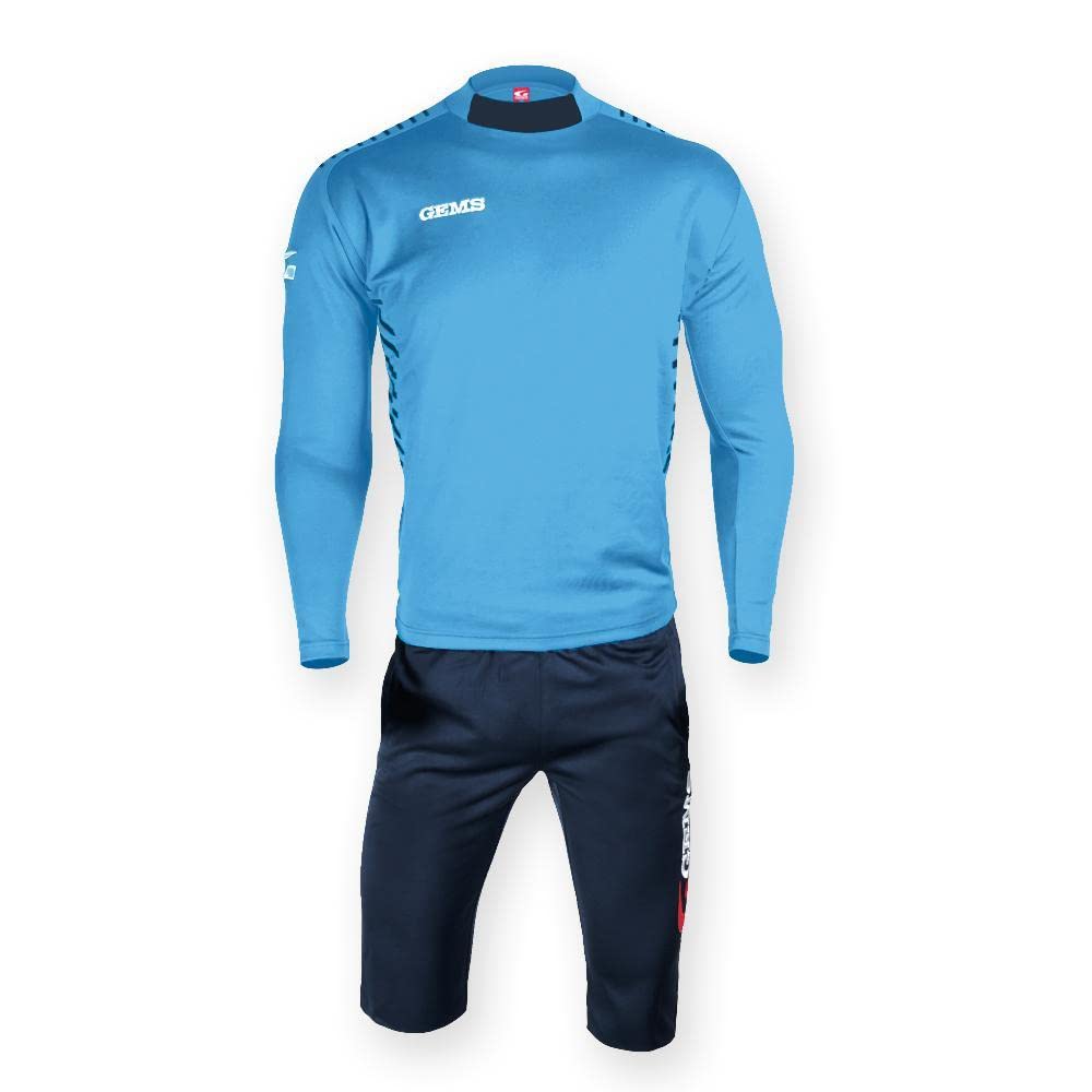 GEMS EH01-0504 Stamford Tracksuit Unisex Light Blue/Blue XS