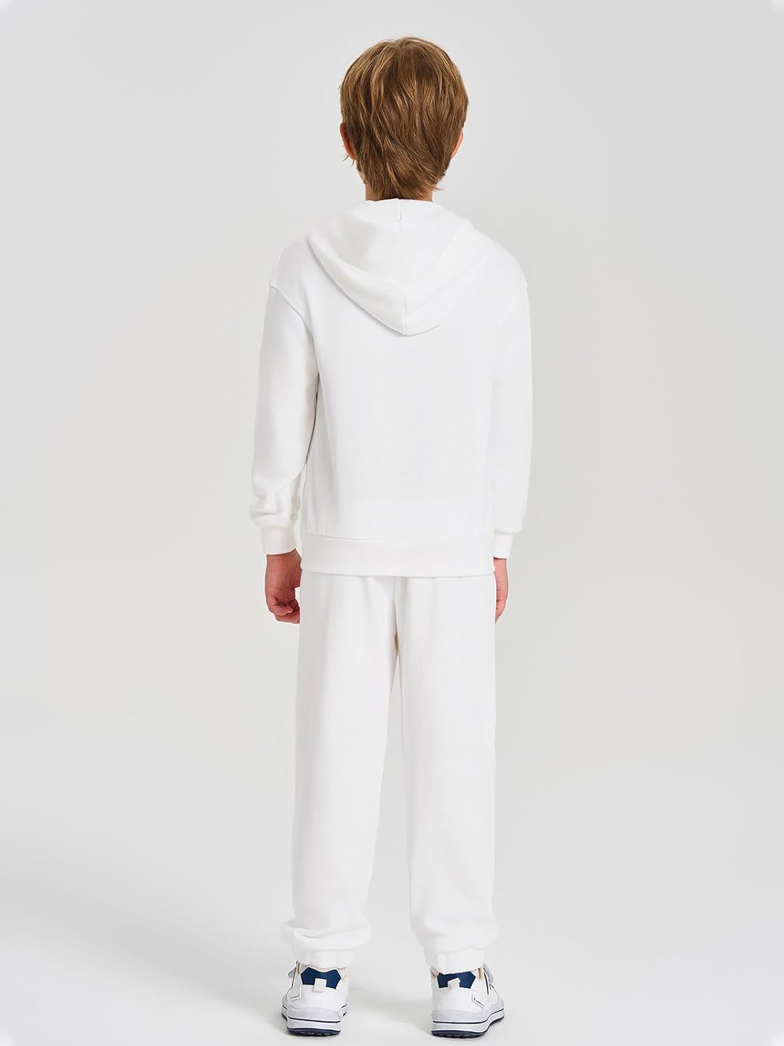 Haloumoning Boys Sweatsuits Kids Active Zip Hoodie Sweatershirt and Jogger Sweatpants 5-14 Years - Image 5