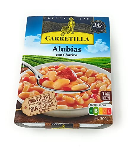 Alubias con chorizo Carretilla 300g