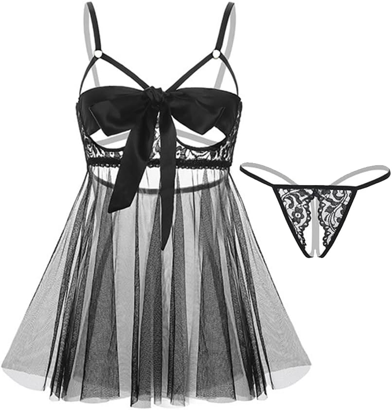 セクシーランジェリー 過激 変態 大きいサイズ ベビードール セクシー下着 レディース 大人 ベビードール 透け ...